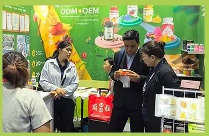 MITEYO team and buyer conversations at international exhibitions