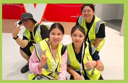 MITEYO team and buyer conversations at international exhibitions