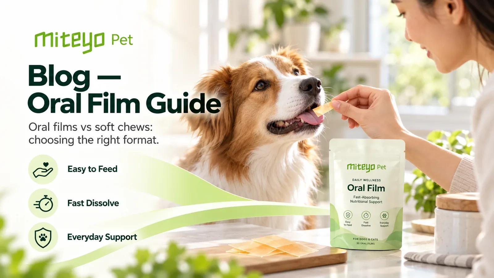How to choose a pet nutrition delivery format presentation