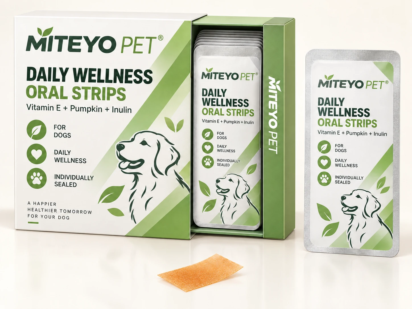 Daily Wellness Oral Film packaging presentation