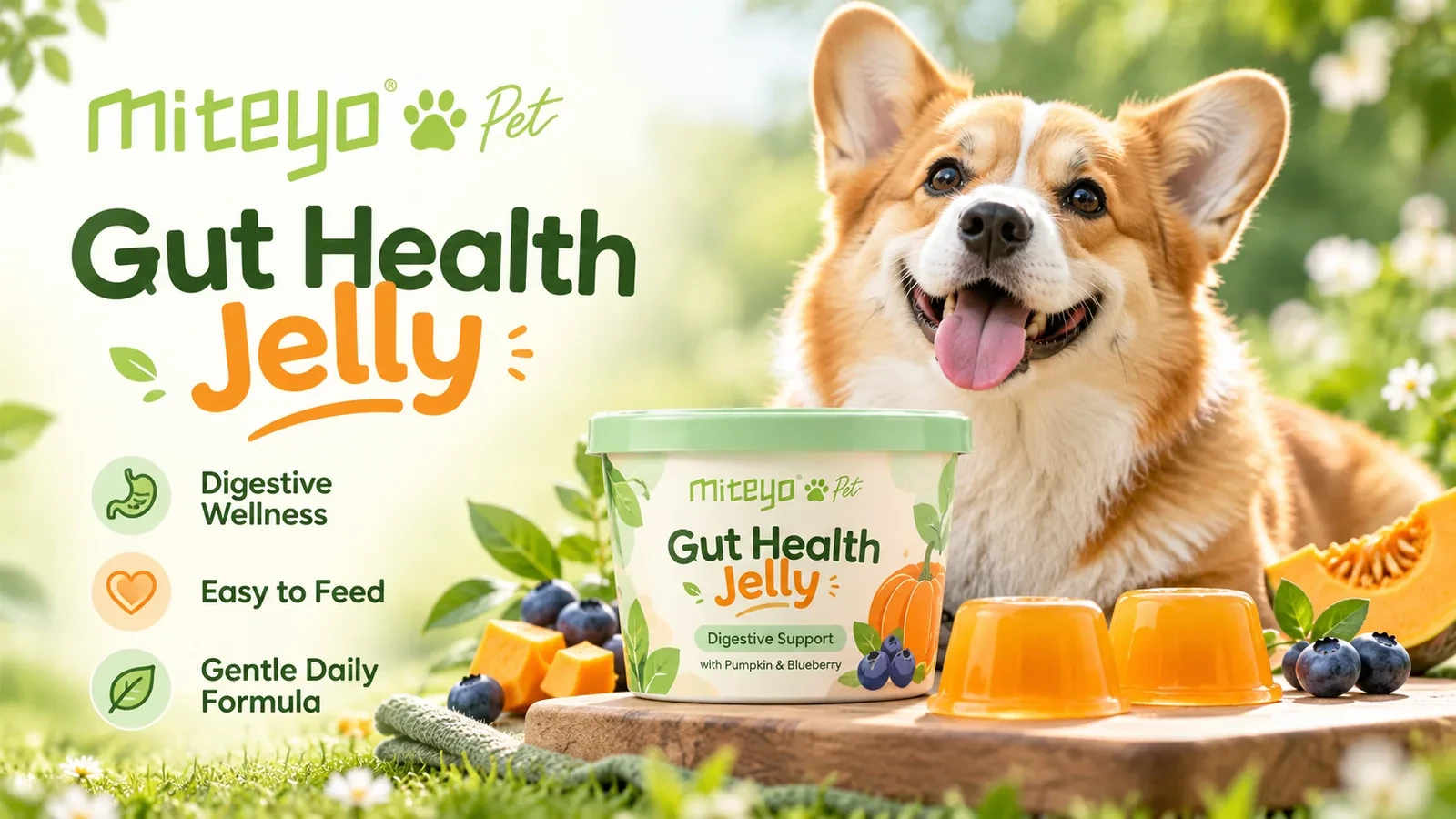 Gut Health Jelly packaging presentation