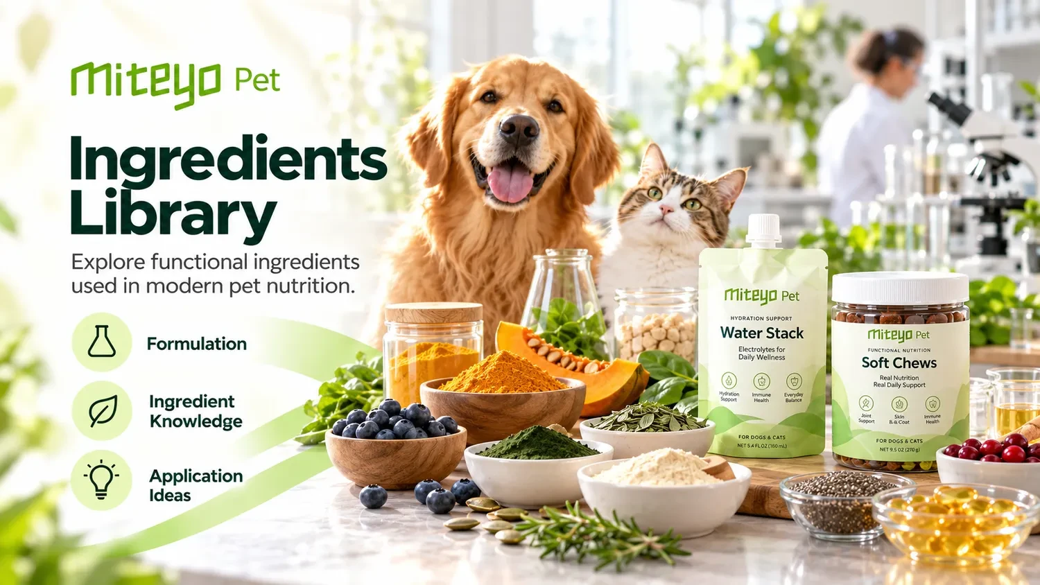 Taurine ingredient presentation